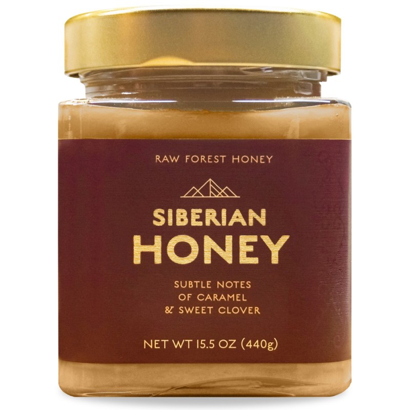 SIBERIAN RAW FOREST HONEY