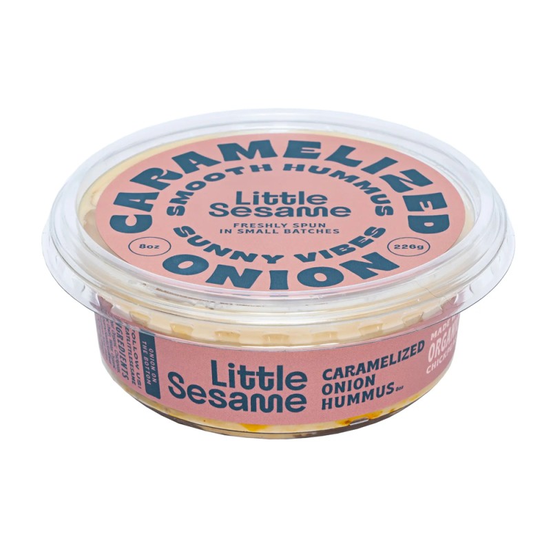 Little Sesame Hummus Cramelized Onion