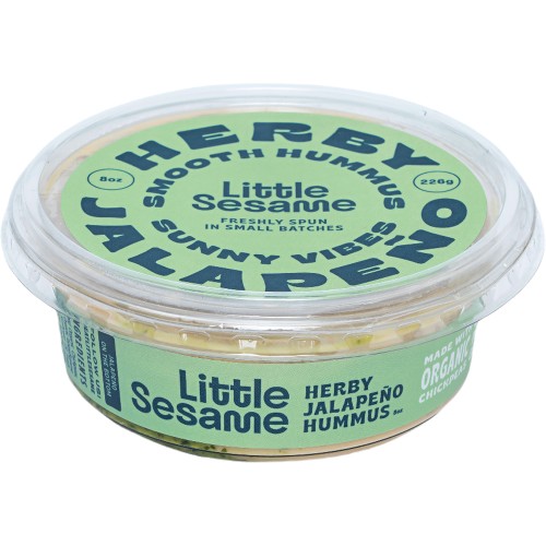 Little Sesame Hummus Herby Jalapeno