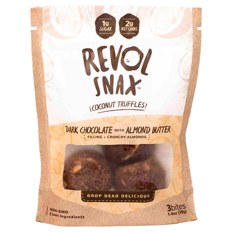 Revol Snax Bites Chocolate & Almond