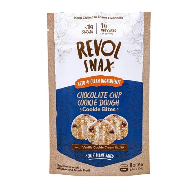 Revol Snax Bites Chocolate Chip Cookie