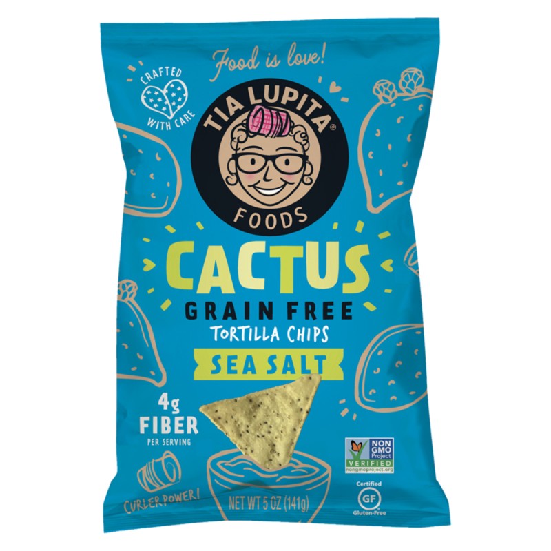 Tia Lupita Sea Salt Cactus Tortilla Chips