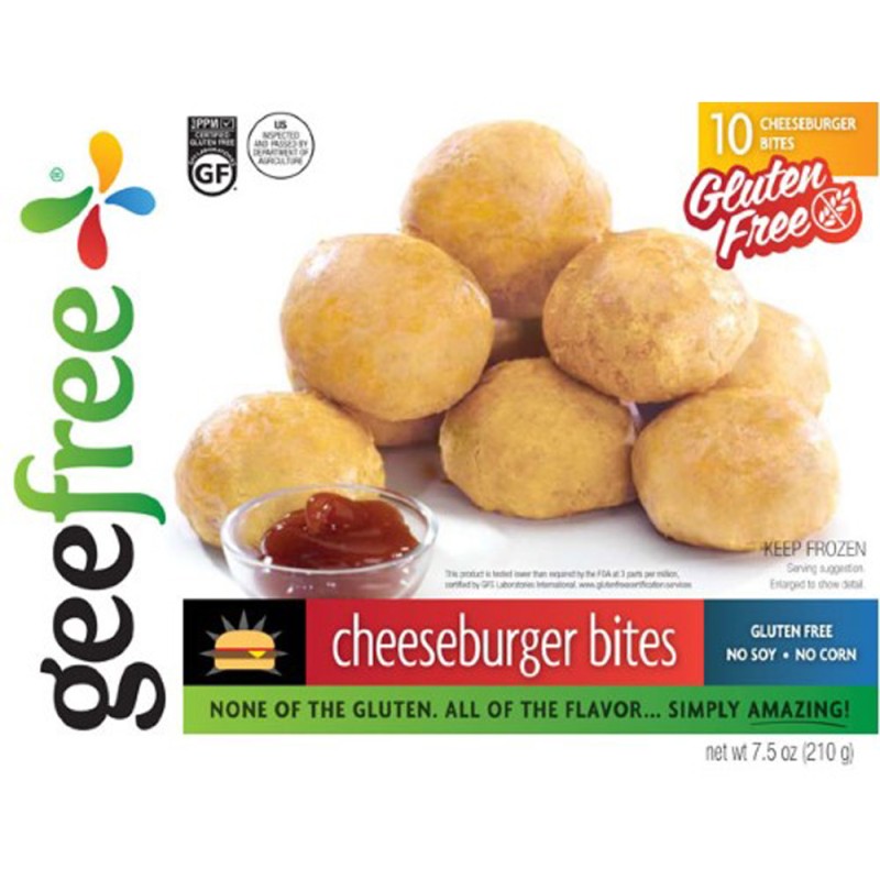 Geefree Cheeseburger Bites