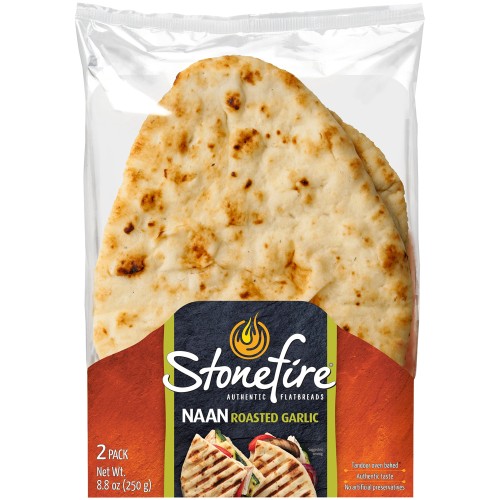 Stonefire Naan Roasted Garlic