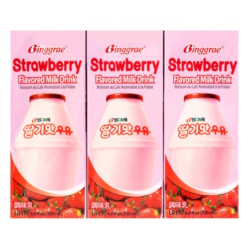 Binggrae Milk Drink Strawberry