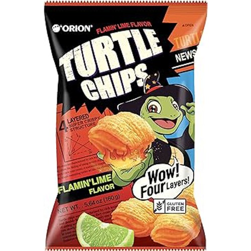 TURTLE CHIPS  LIME