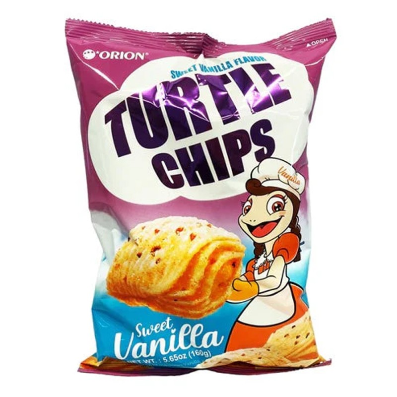 Orion Turtle Chips Sweet Vanilla