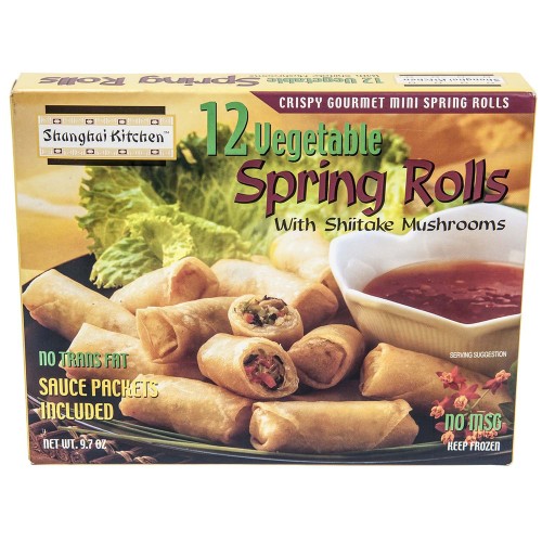 Shanghai Kitchen Spring Rolls Vegetable