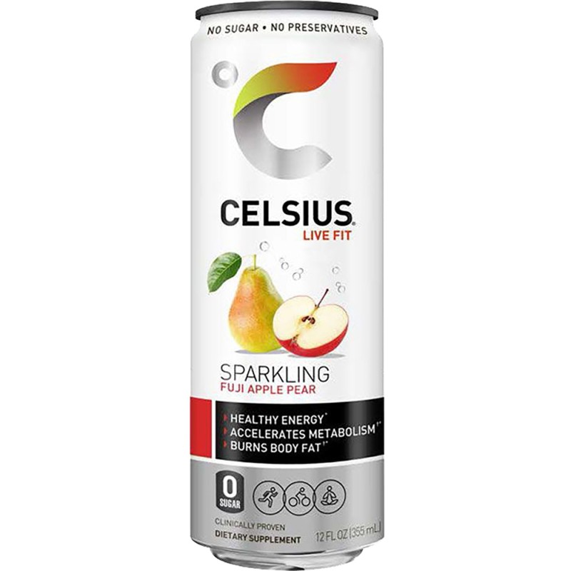 CELSIUS SPARKLING FUJI APPLE PEAR