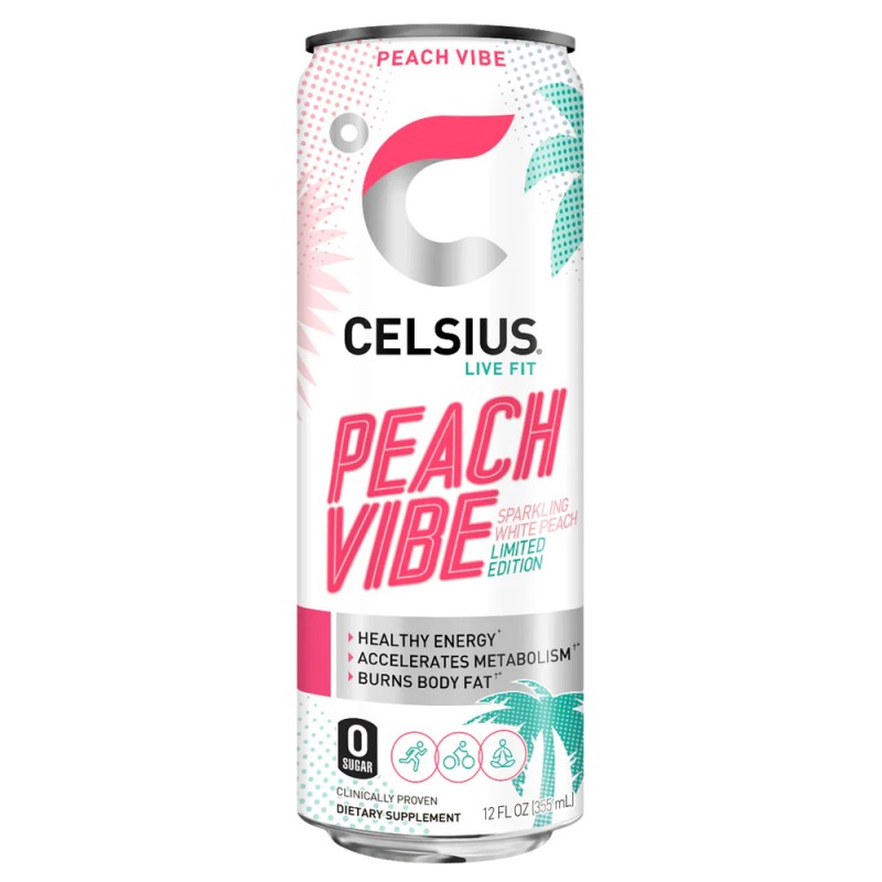 Celsius Sparkling Peach Vibe