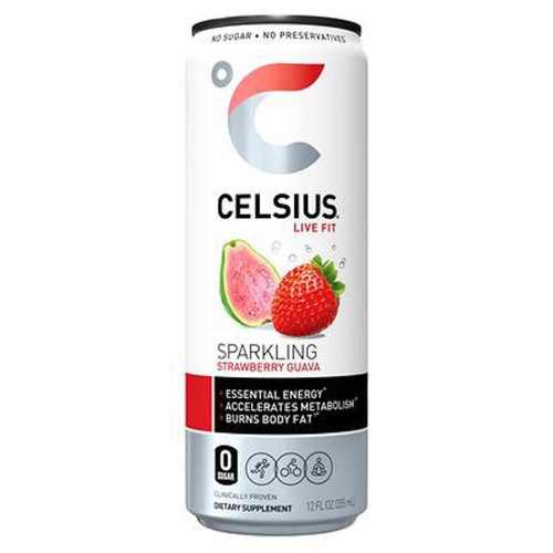 Celsius Sparkling Strawberry Guava