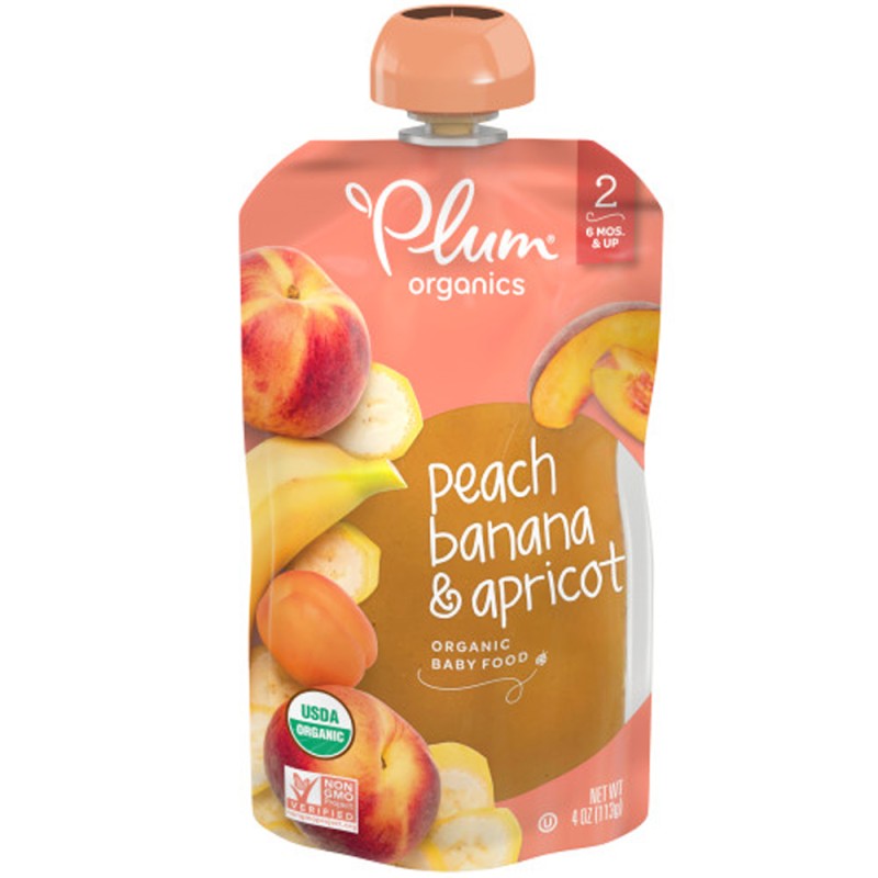 PLUM ORG SG2 PEACH BANANA & APRICOT