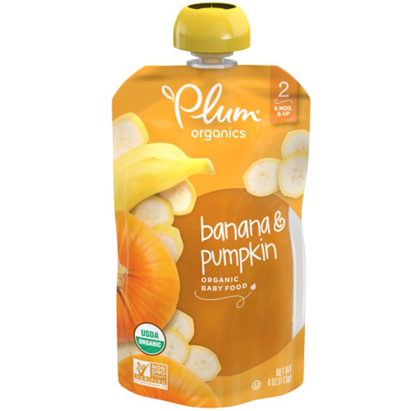 Plum Organics Banana & Pumpkin