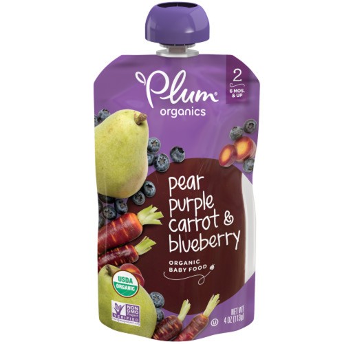 Plum Org. Pear Purple Carrot & Blueberry