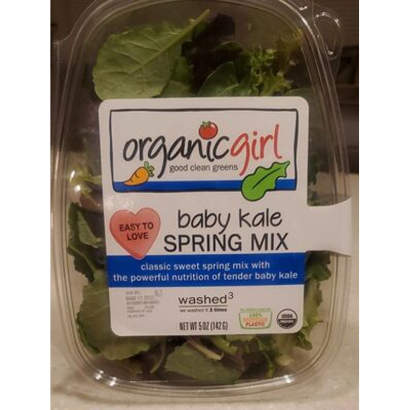 Organicgirl Baby Kale And Spring Mix Salad Blend