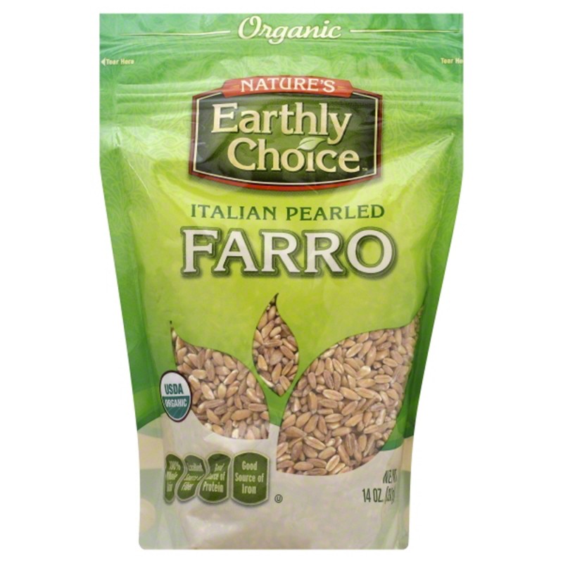 EARTHLY CHOICE ORGANIC ITALIAN PEARLED FARRO