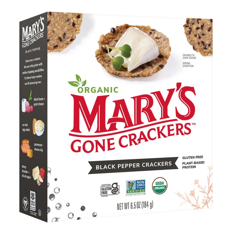 Mary's Gone Crackers Black Pepper