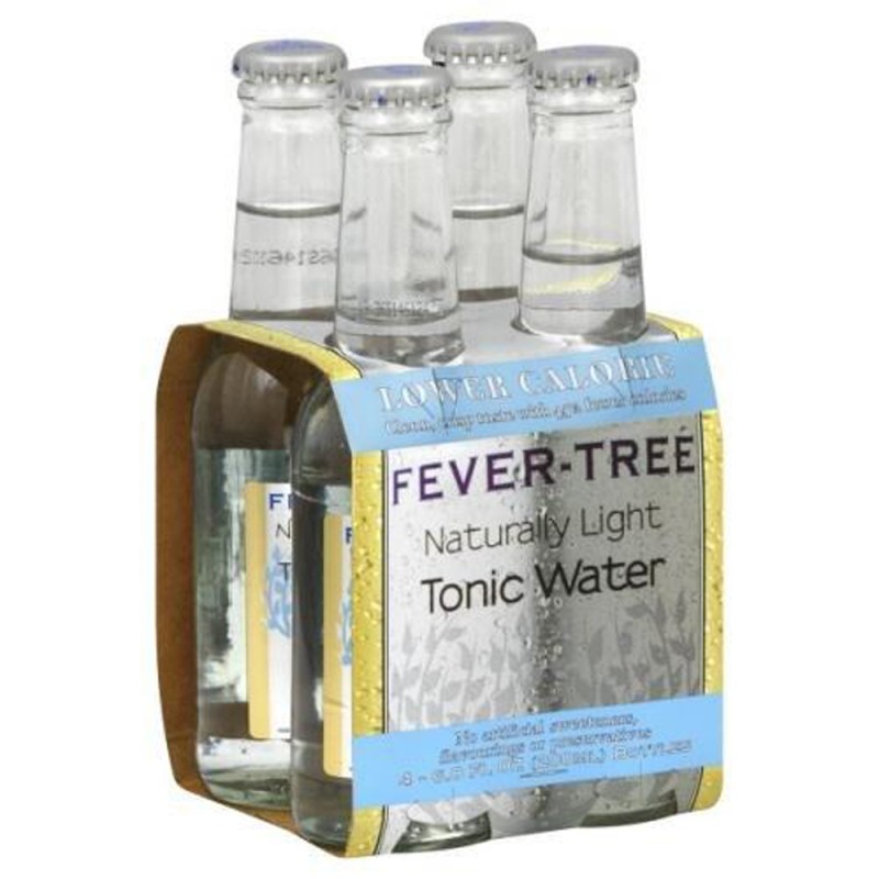 Fever Tree Soda 4pk Tonic Wtr Lt 6.8 Fo