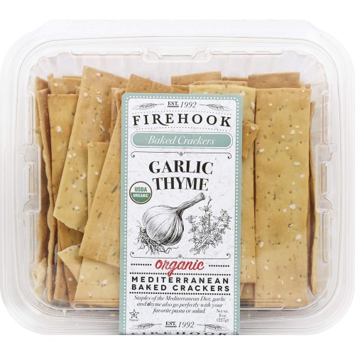 Fire Hook Garlic Thyme Crackers