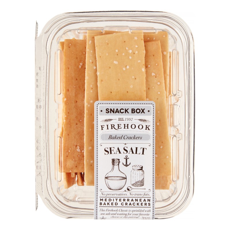 Firehook Organic Crackers Sea Salt