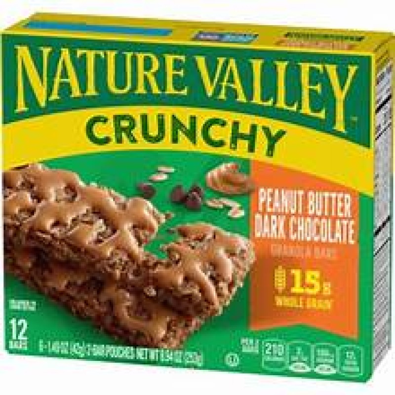 Nature Valley Crunchy Peanut Butter & Dark Chocolate Granola Bars