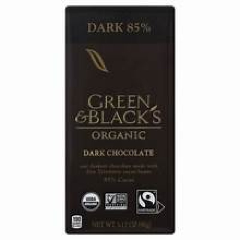 GREEN & BLACK'S DARK CHOCOLATE 85% CACAO